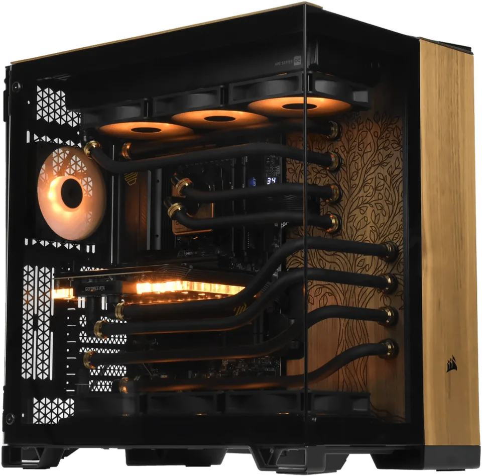 PC watercooling custom WOODSTOCK