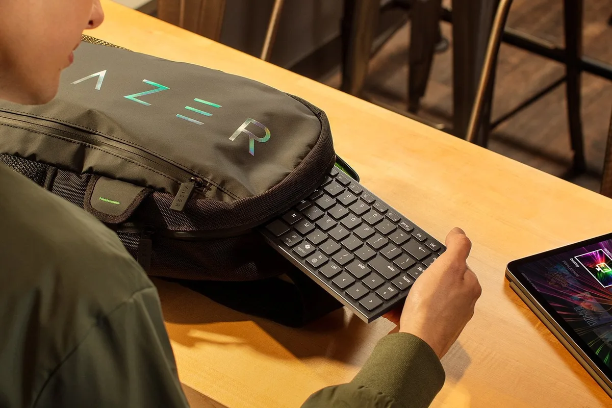 Razer Joro 75% - Mécanique - Bluetooth - RGB - Noir, vue 5