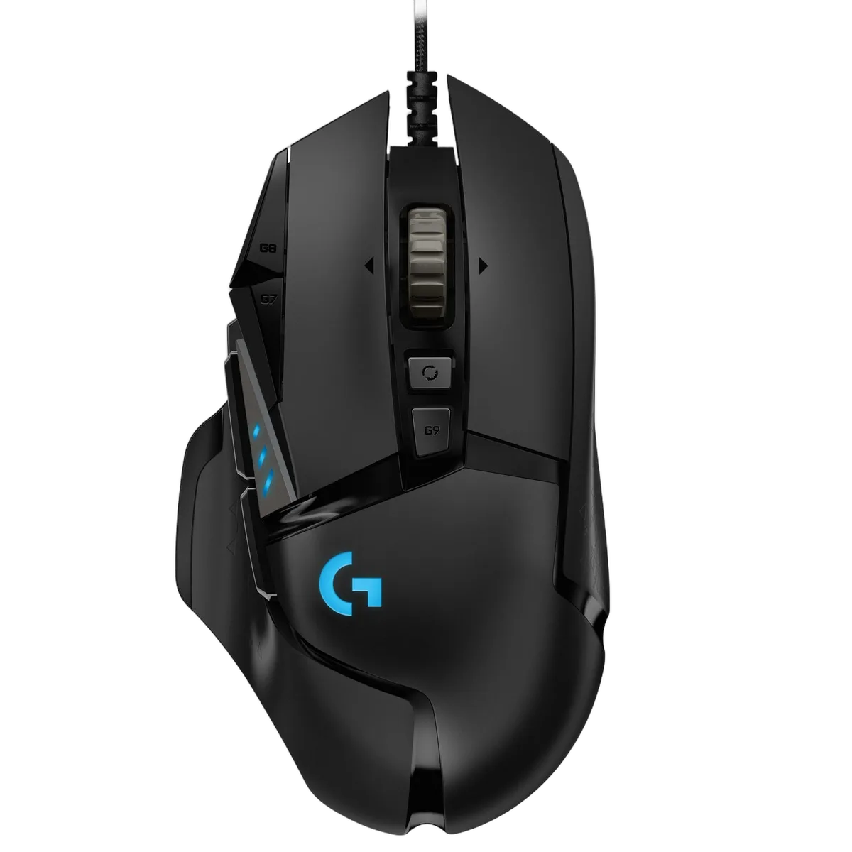 Logitech G502 Hero LightSync, vue 1
