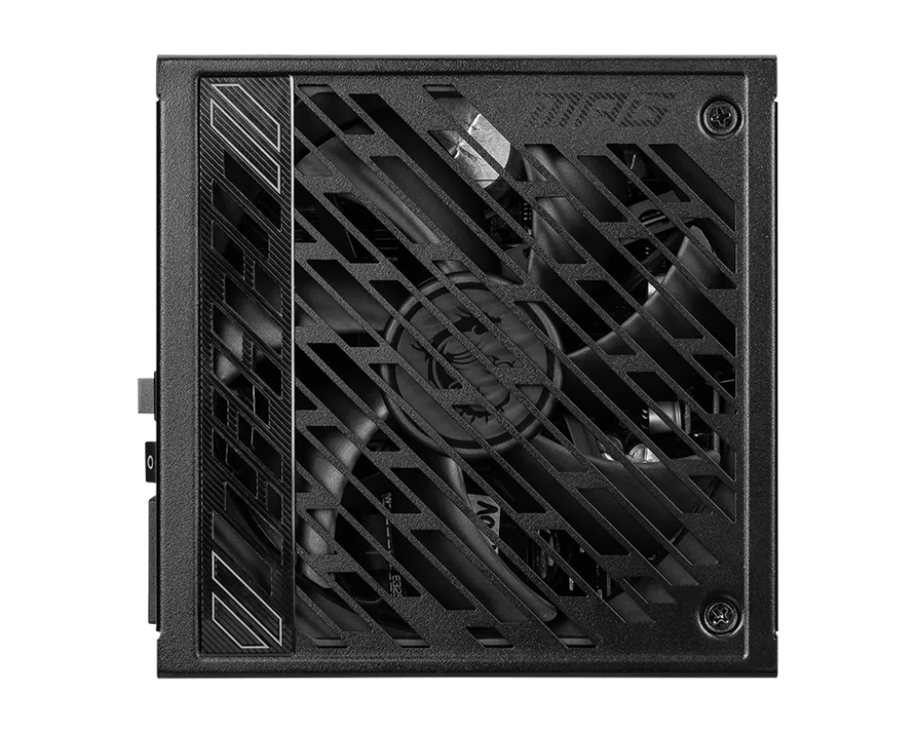 MSI ATX 1250W - 80+ Gold - MPG A1250GS PCIES Noir, vue 2