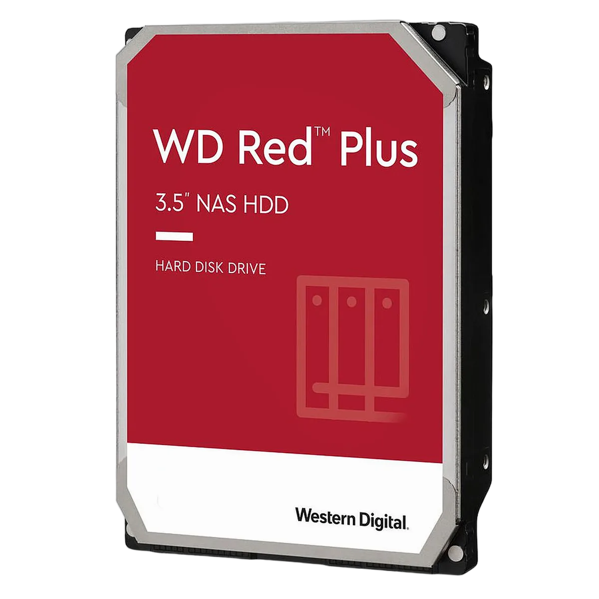 WD 2To Red plus - WD20EFPX pour NAS, vue 1