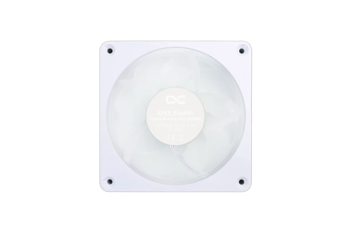 Alphacool Apex Stealth Metall Aurora 120 - Blanc, vue 3