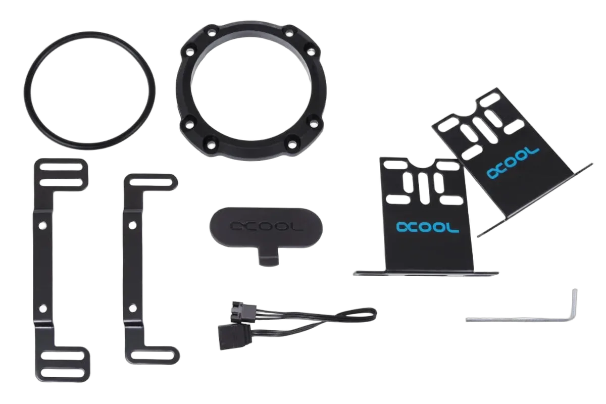 Alphacool Pompe + reservoir Eisbecher Aurora D5 - 250mm, vue 6