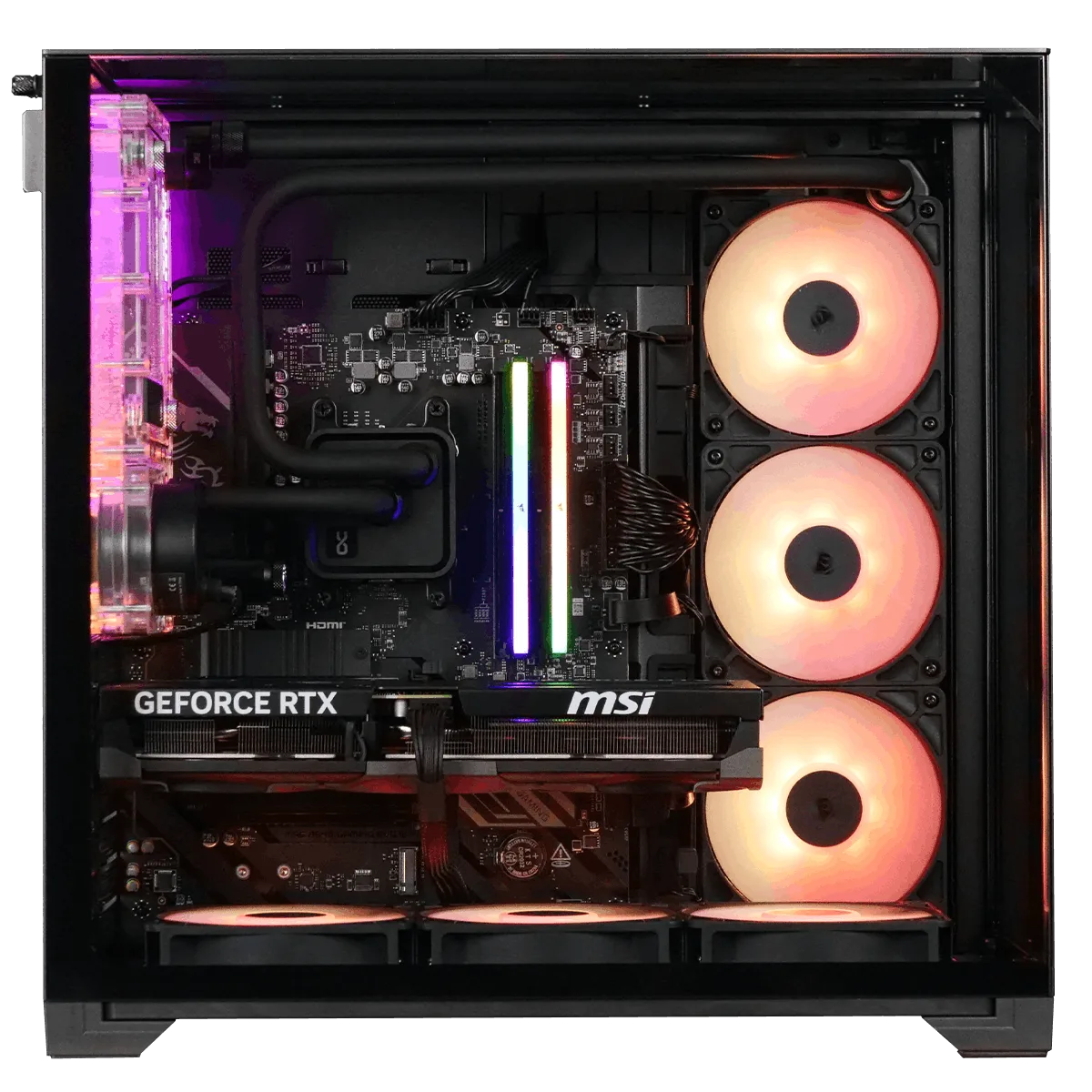 BEGINNER - 7800X3D/32Go/1To/5080 WC, vue 2