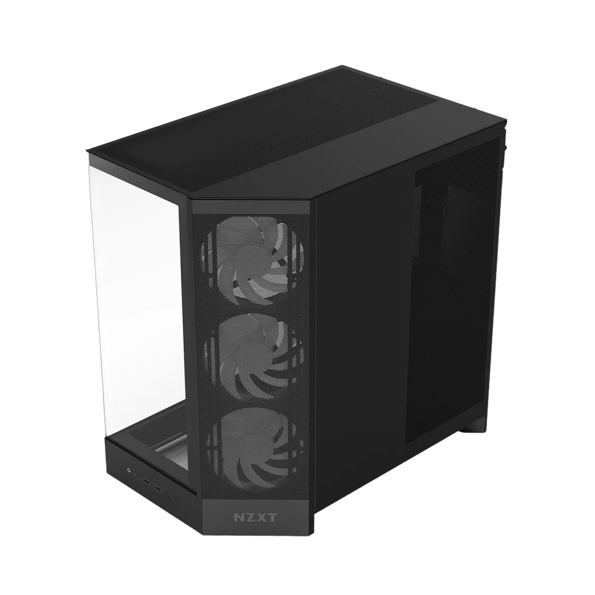 NZXT H9 Flow RGB Noir - MT/Sans Alim/E-ATX, vue 4