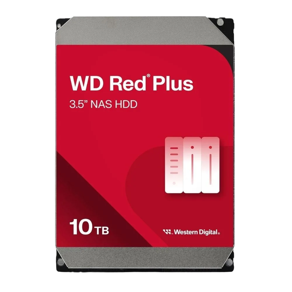 WD 10To RED PLUS SATA III 512Mo - WD100EFGX, vue 2