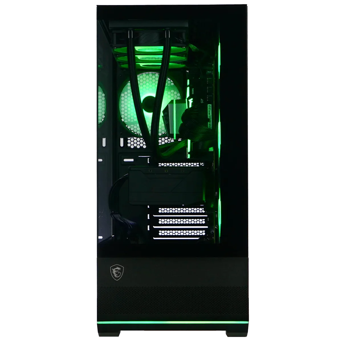 MONSTER - R7-7800X3D/9070XT/32Go/1To, vue 4