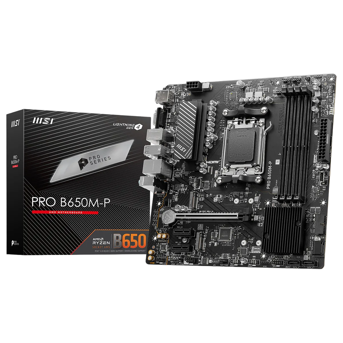 MSI PRO B650M-P-Seconde Vie, vue 1