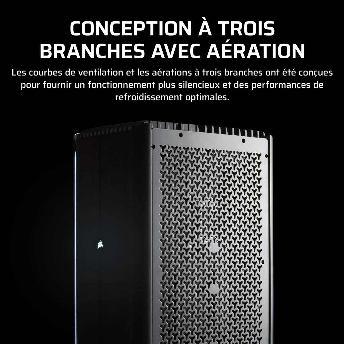 Corsair ONE i600 Metal Dark - Core Ultra 7 270K RTX 5070 32Go 1To W11, vue 10