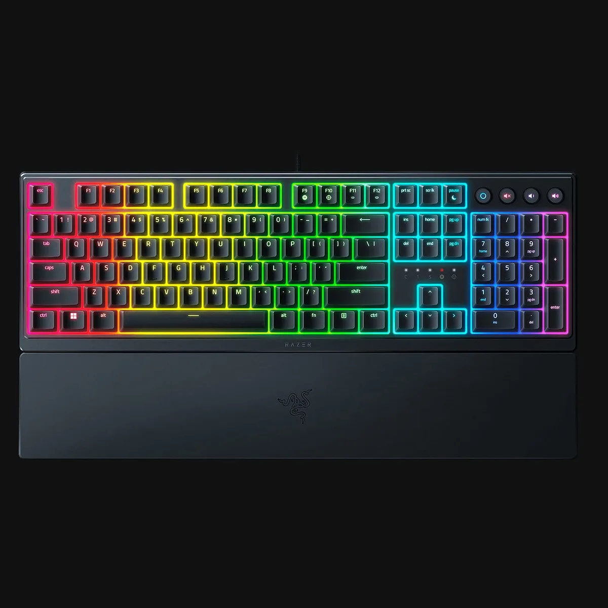 Razer Ornata V3 - Membrane - Filaire - RGB - Noir, vue 2