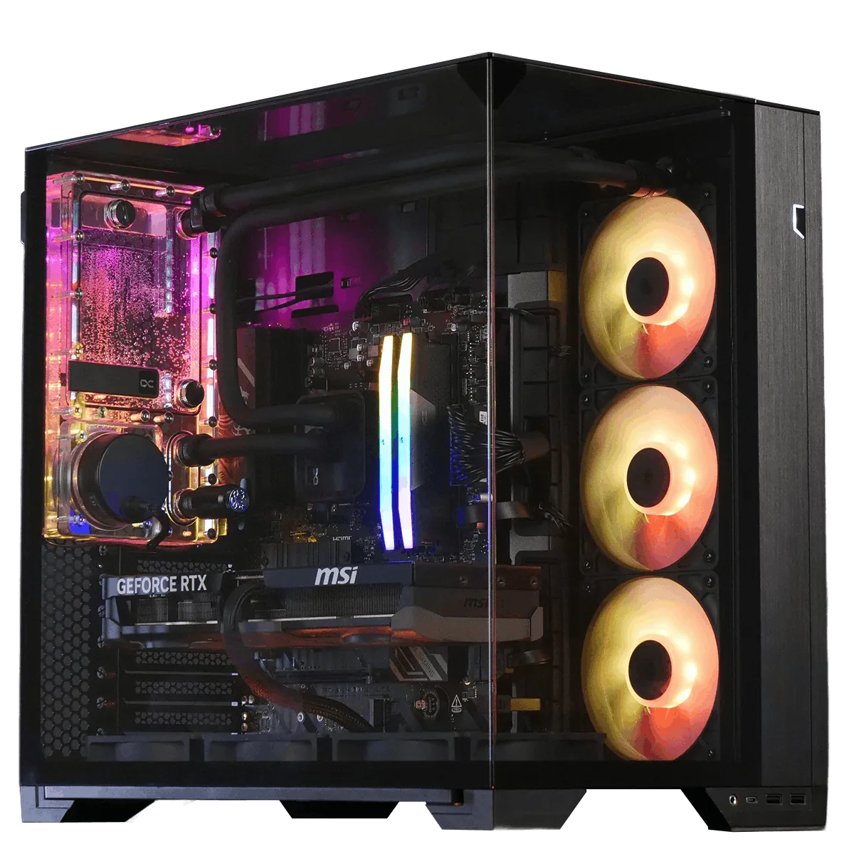 BEGINNER - 7800X3D/32Go/1To/5080 WC, vue 1