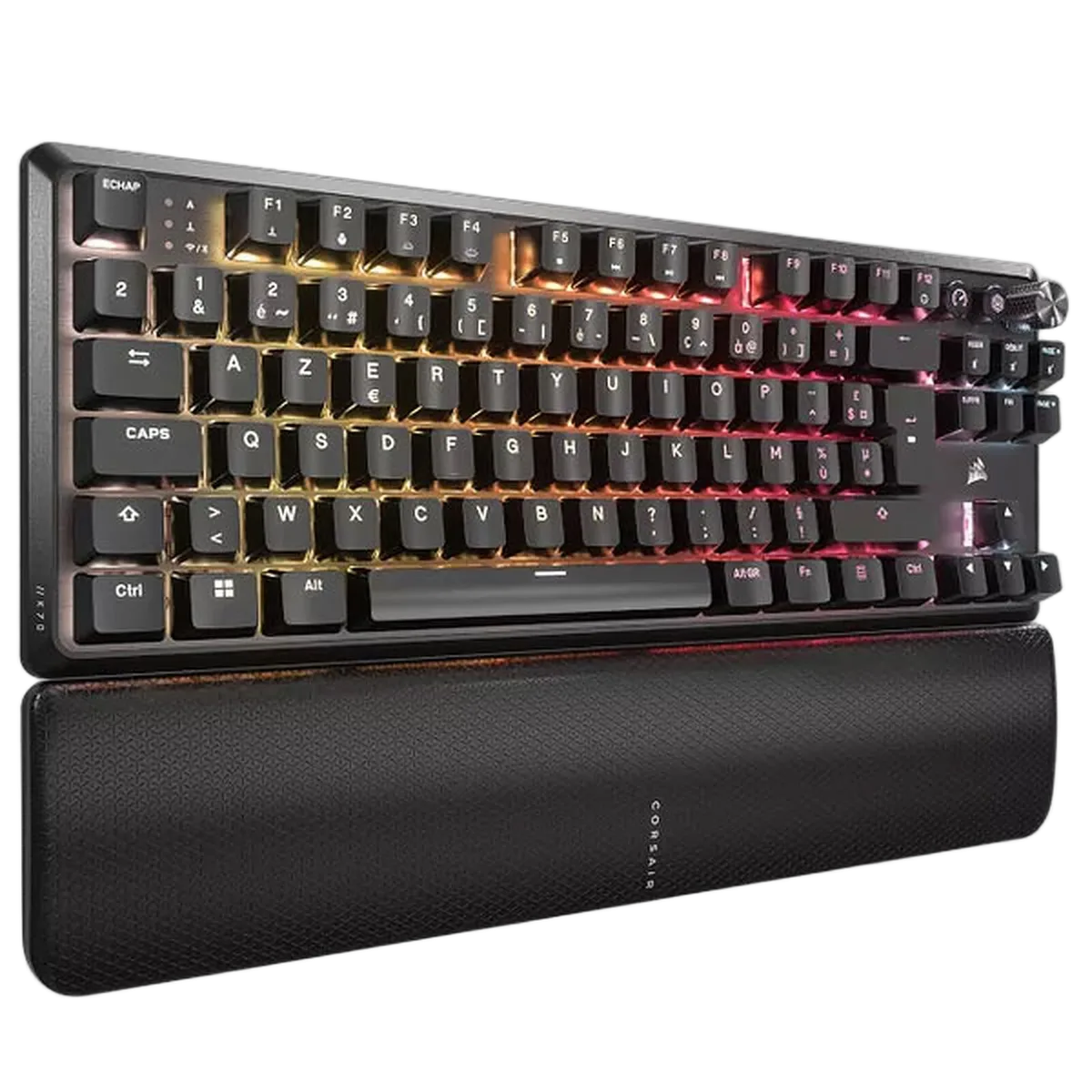Corsair K70 Core TKL - Mécanique - Sans-Fil - RGB - Noir, vue 2