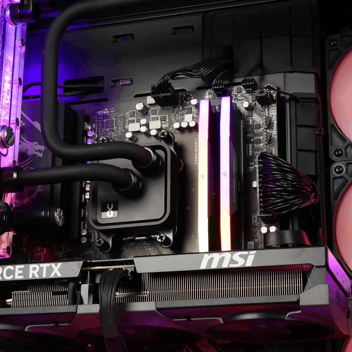 BEGINNER - 7800X3D/32Go/1To/5080 WC, vue 4