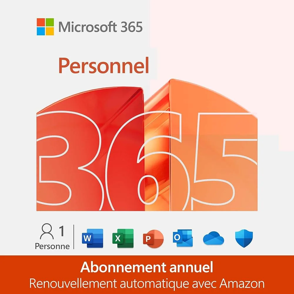 Microsoft 365 Personnel - 1 an/ 5 PC - ESD, vue 1