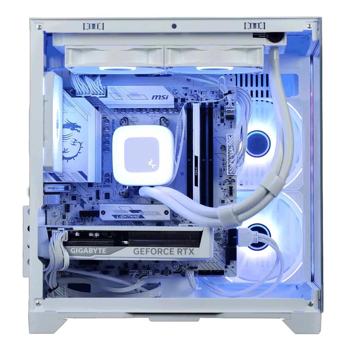 Snowbound - R5-7500F/5060Ti 8Go/16Go/1To, vue 2