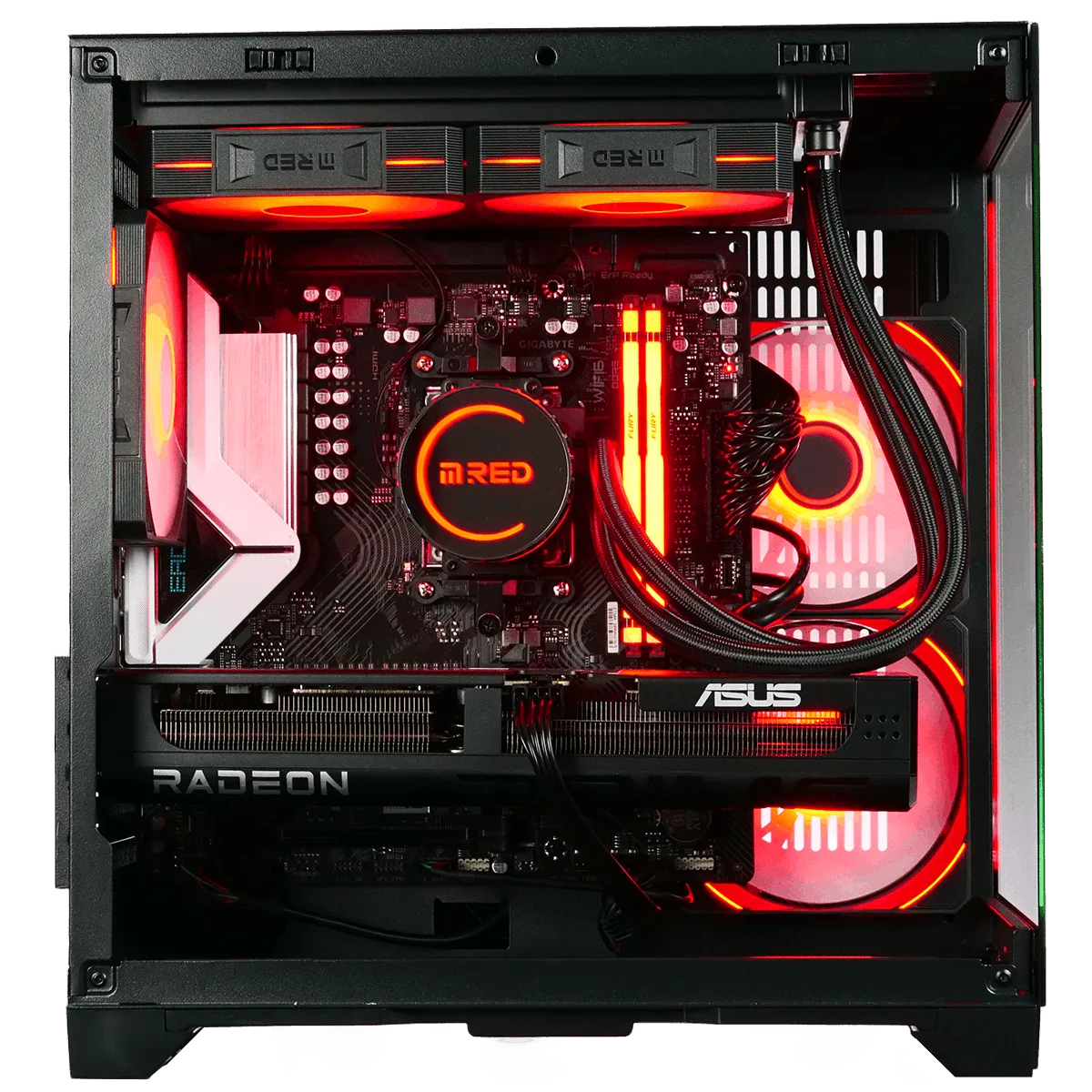 CRIMSON - R7-8700F/9060XT-16Go/32Go/1To, vue 2
