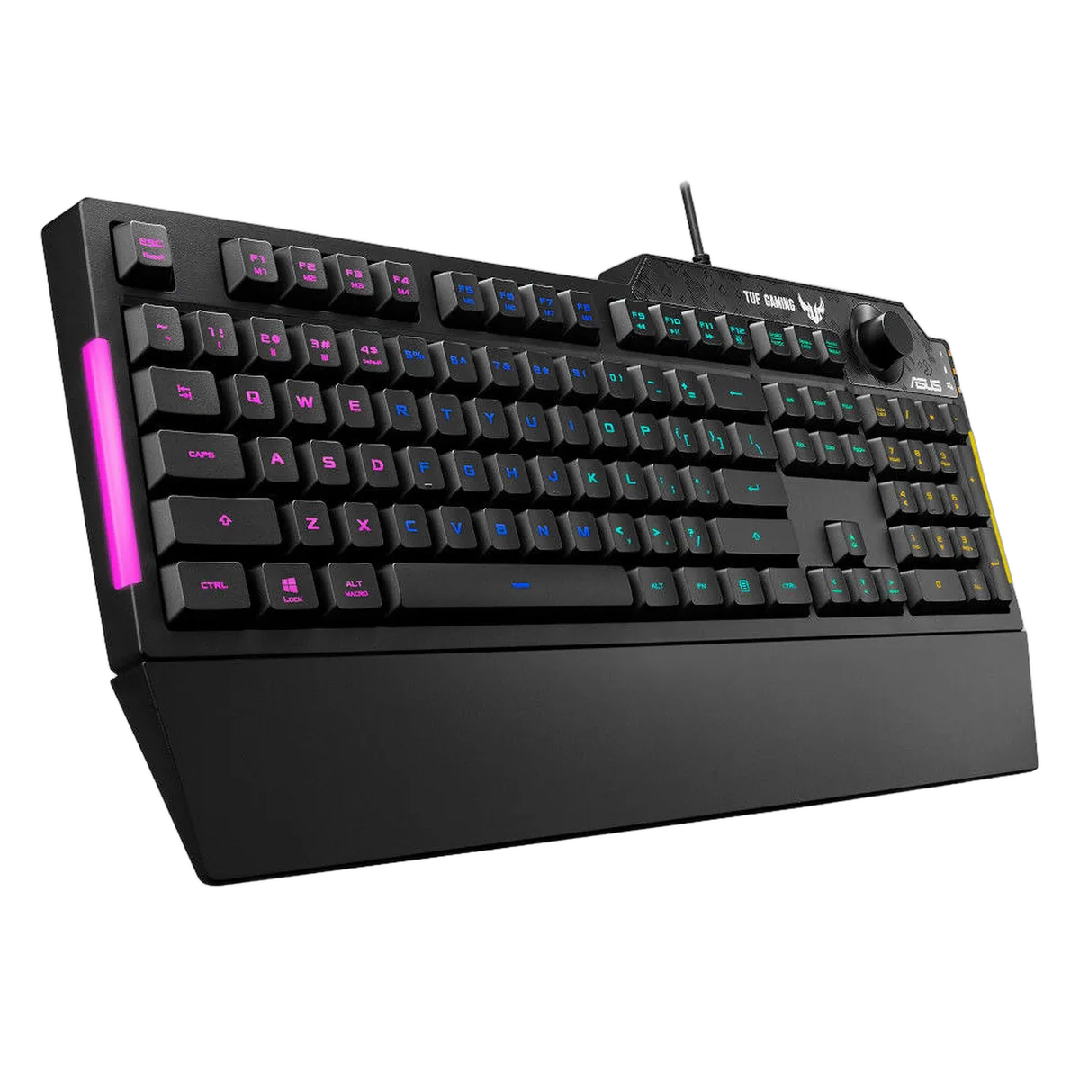 Asus TUF K1 - Membrane - Filaire - RGB - Noir, vue 4