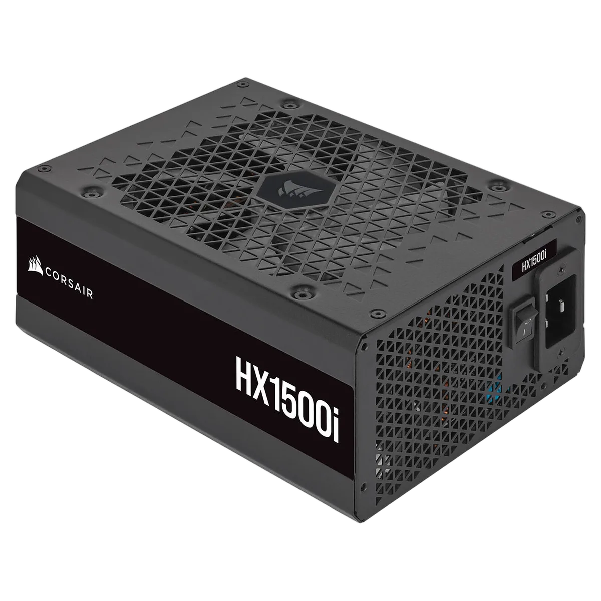 Corsair ATX 1500W - 80+ Platinum - HX1500i C20 Version Noir, vue 3