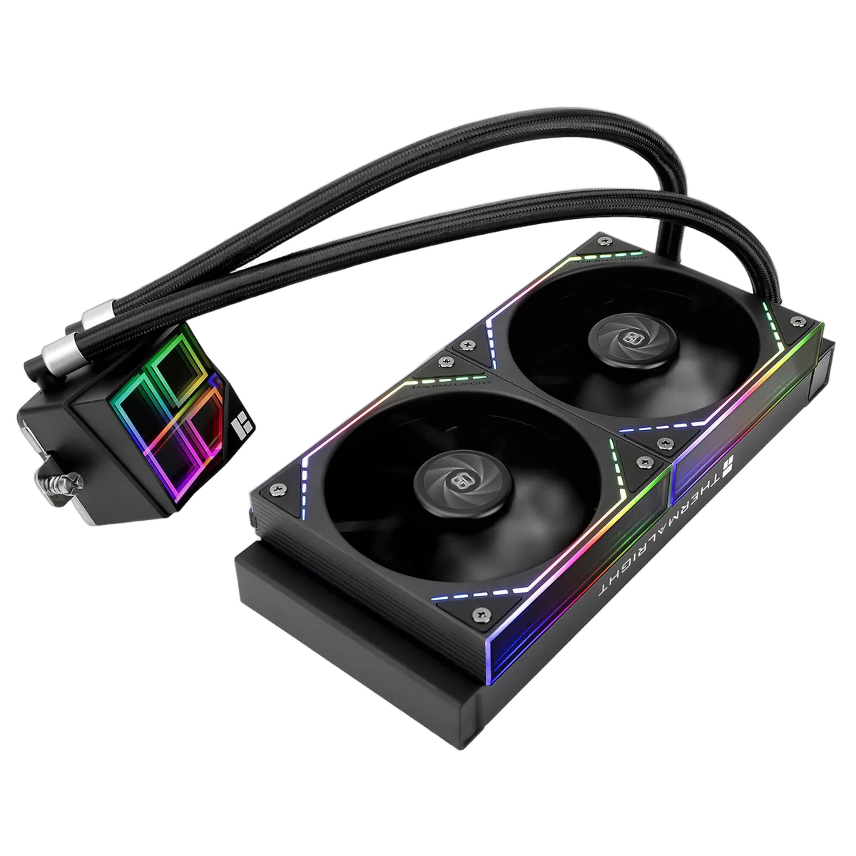 Thermalright Frozen Infinity 240 ARGB - 240mm - Noir, vue 3