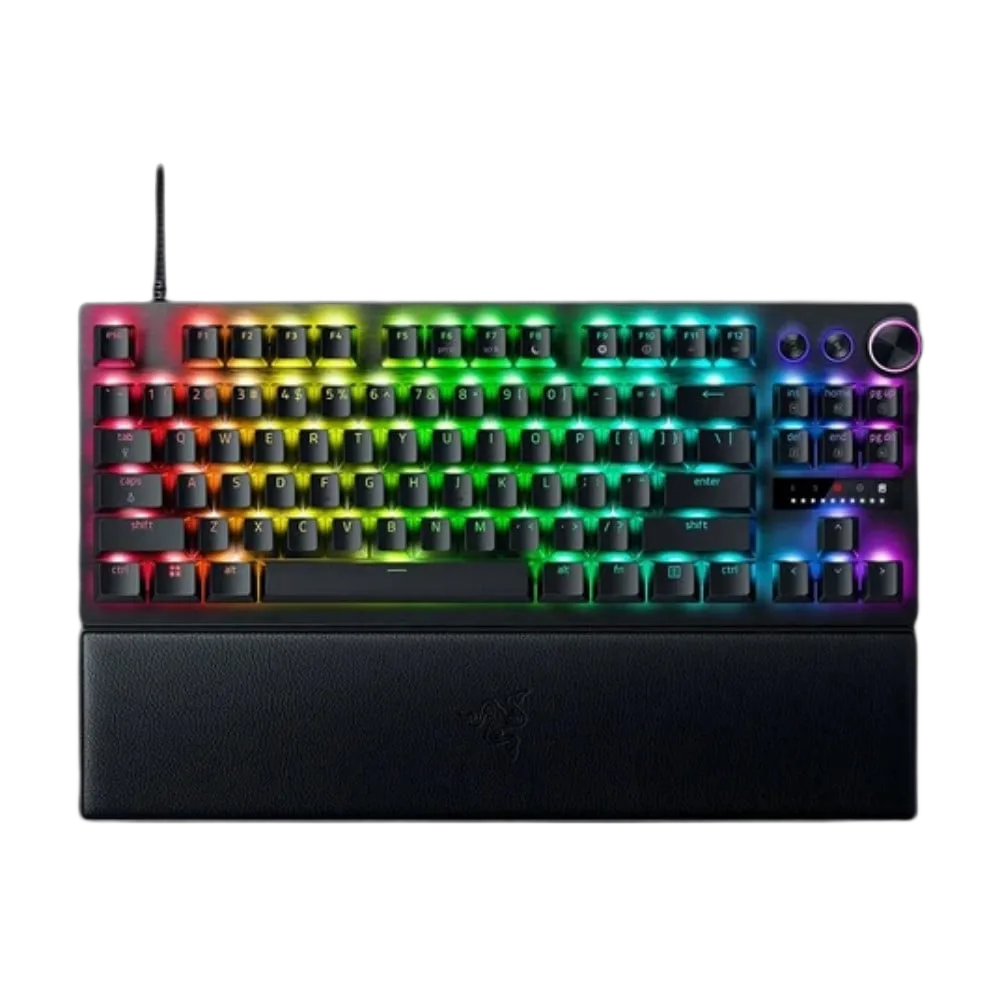 Razer Huntsman V3 Pro TKL - Optique - Filaire - RGB - Noir, vue 1
