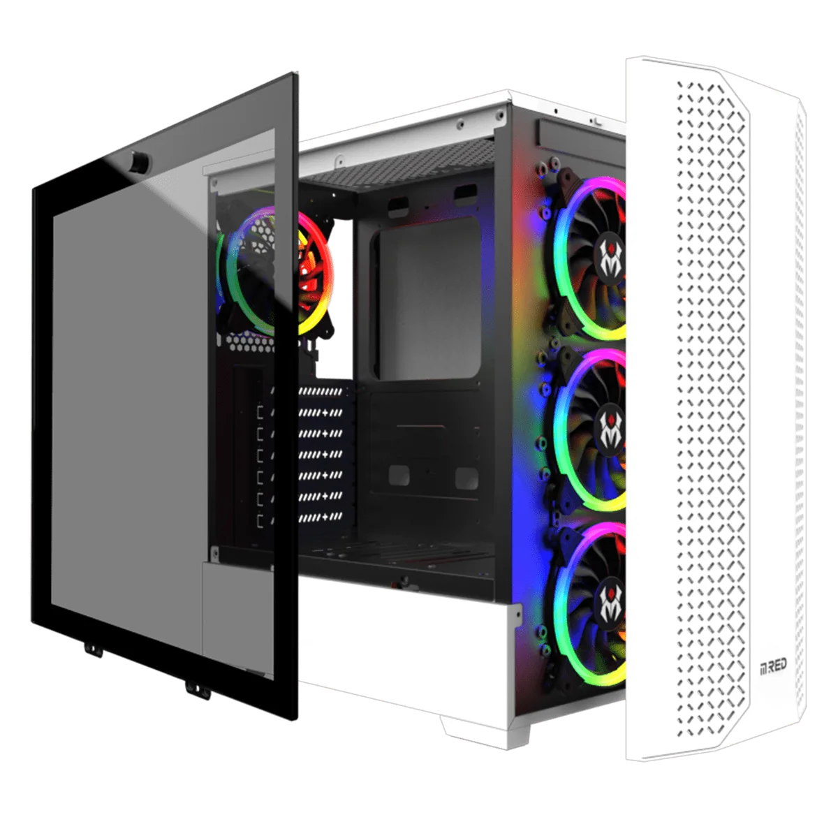 M.RED Dream Eyes Blanc - MT/Sans Alim/ATX-Seconde Vie, vue 2