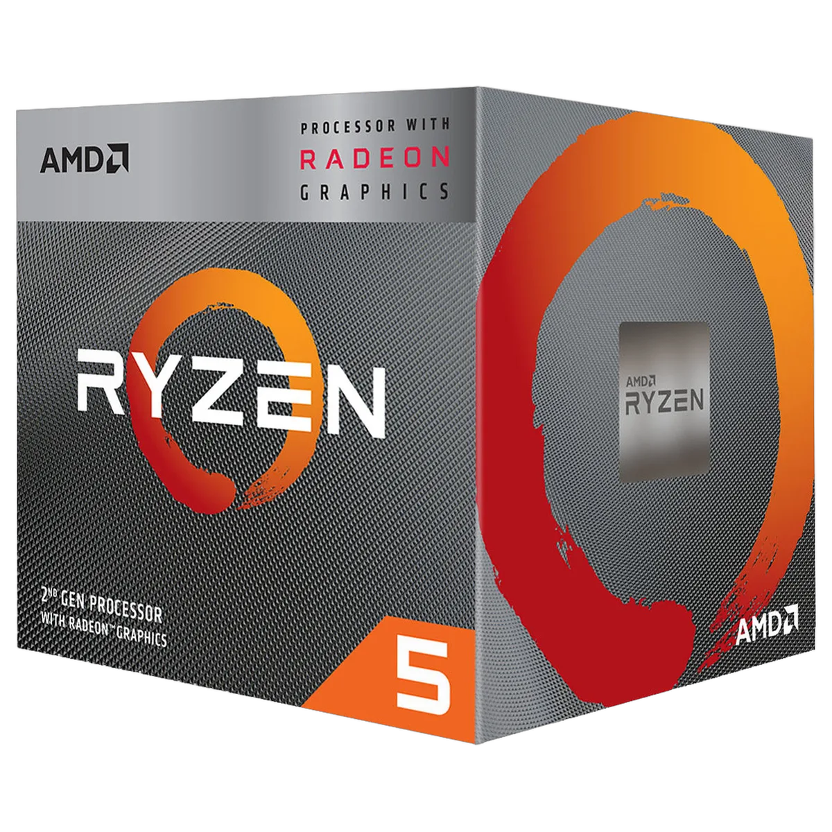 AMD Ryzen 5 3400G BOX, vue 1