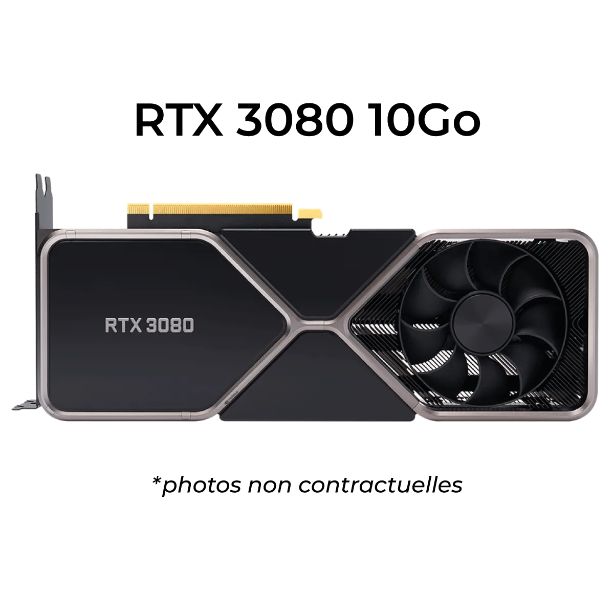 Gigabyte Carte graphique RTX 3080 10GB-Seconde Vie, vue 1