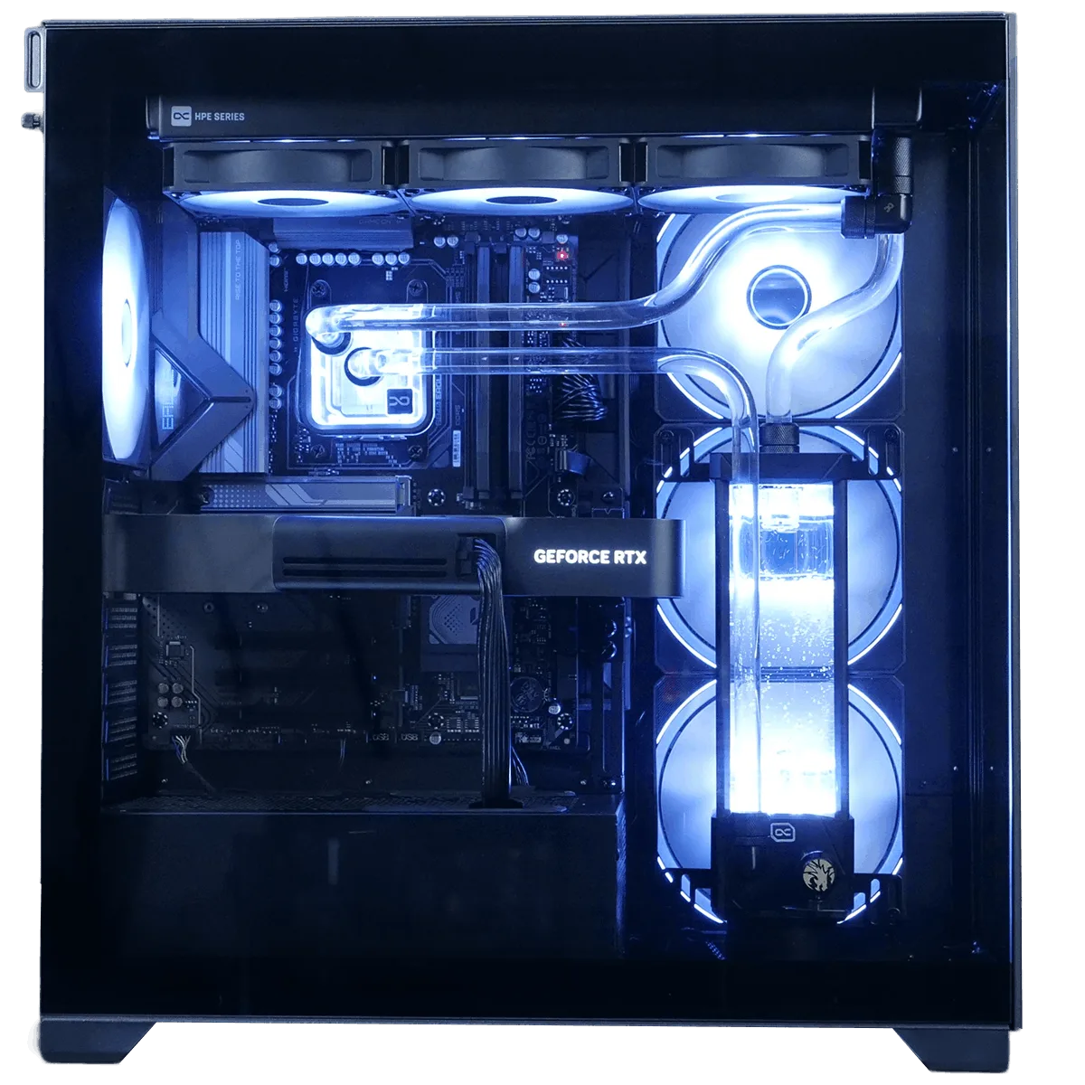 DUDE - 9850X3D/32Go/2To/5090 WC, vue 2