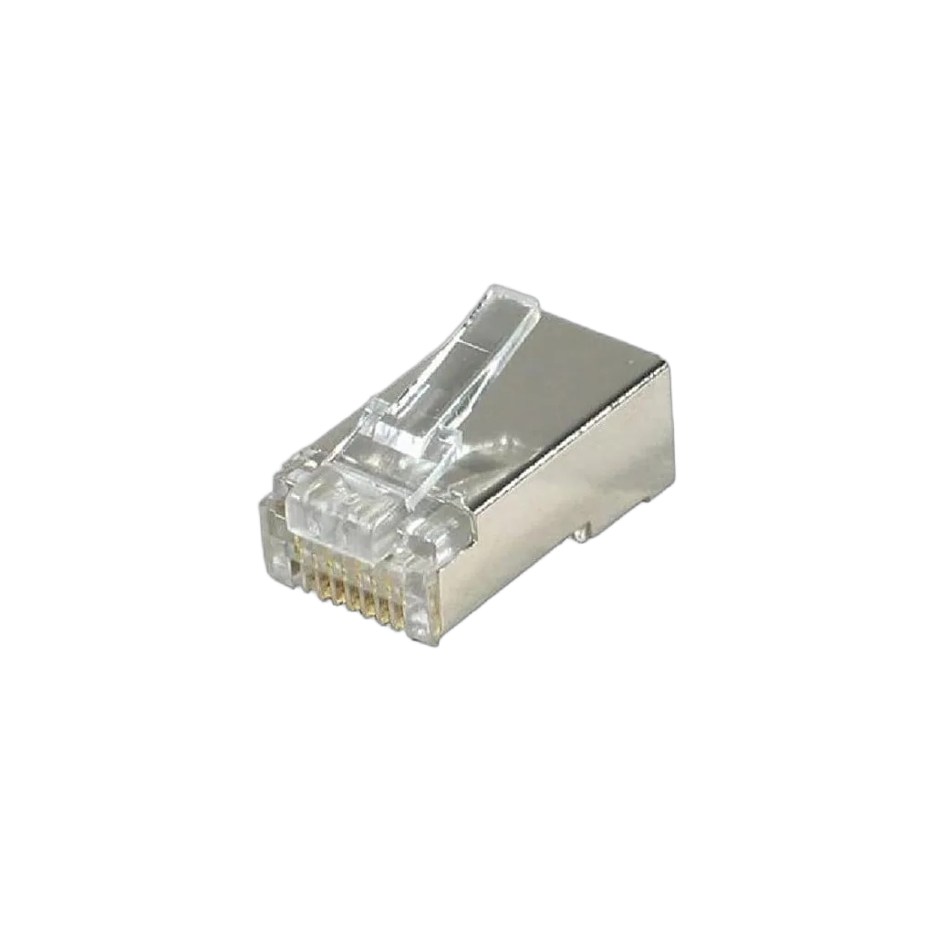 Connecteurs RJ45 Blindés Cat.6 + insert (par 10), vue 1
