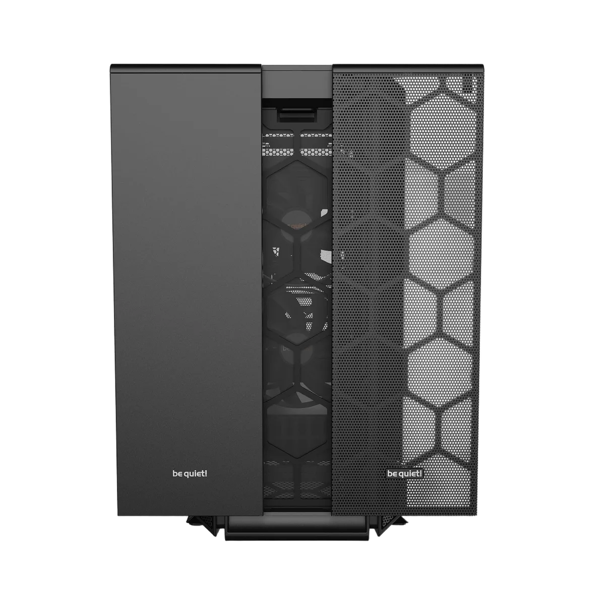 be quiet! Silent Base 802 Black BG039 - MT/ATX, vue 3
