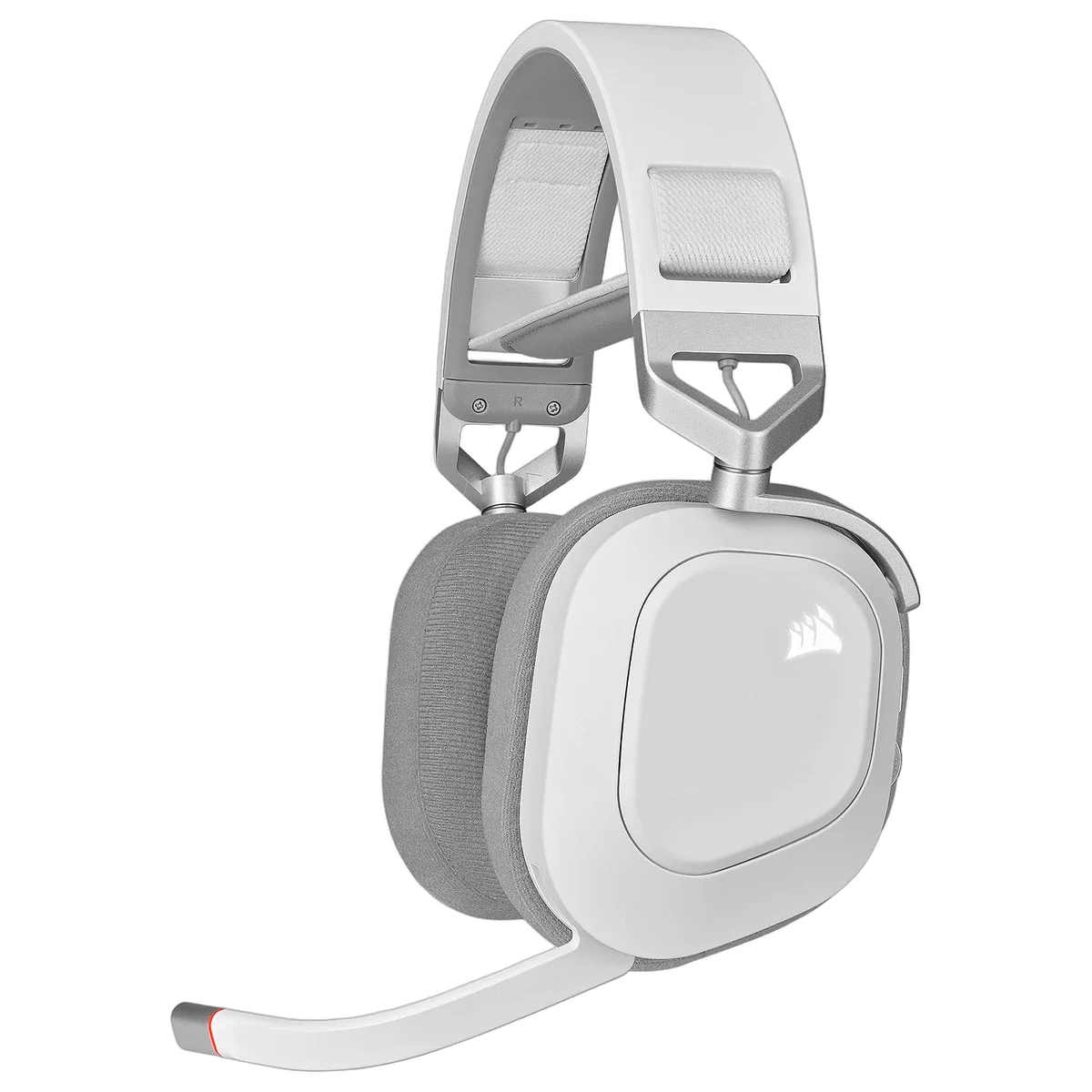Corsair HS80 RGB Wireless - Blanc, vue 1