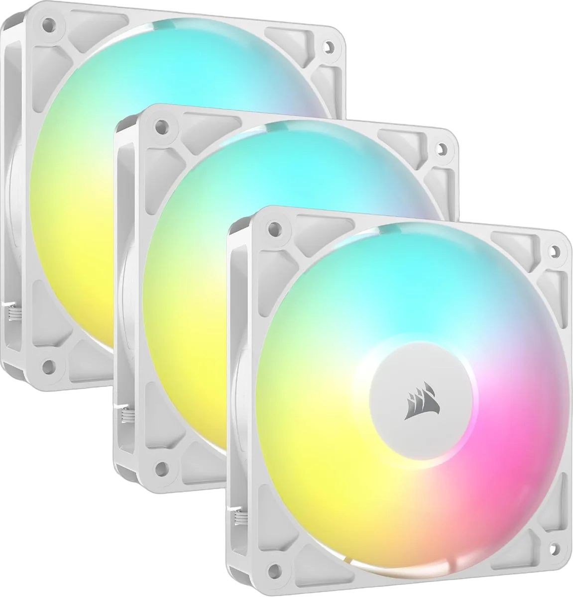 Corsair RS120 ARGB Triple pack - Blanc, vue 1