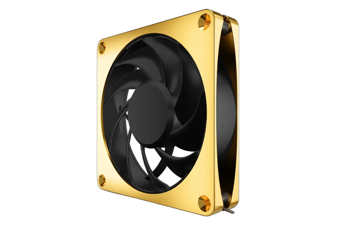 Alphacool Apex Stealth Metal 120mm - 3000rpm GOLD, vue 4