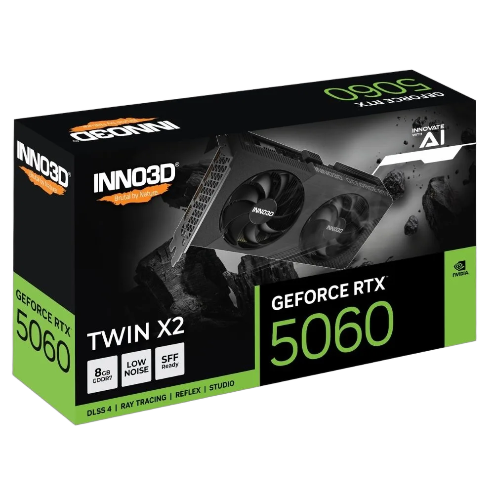 Inno3D GEFORCE RTX 5060 TWIN X2 V2, vue 5