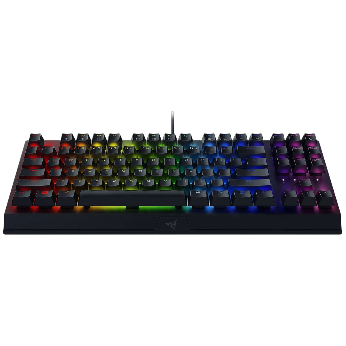 Razer BlackWidow V3 TKL - Mécanique (Switchs Verts) - Filaire - RGB - Noir, vue 4