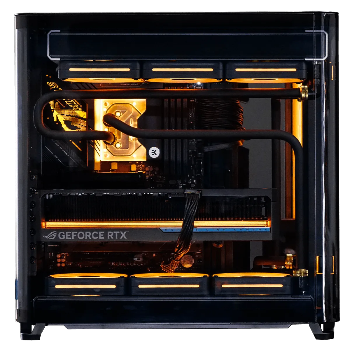 GOLDENEYE - 270K Plus/64Go/2To/5090 WC, vue 2