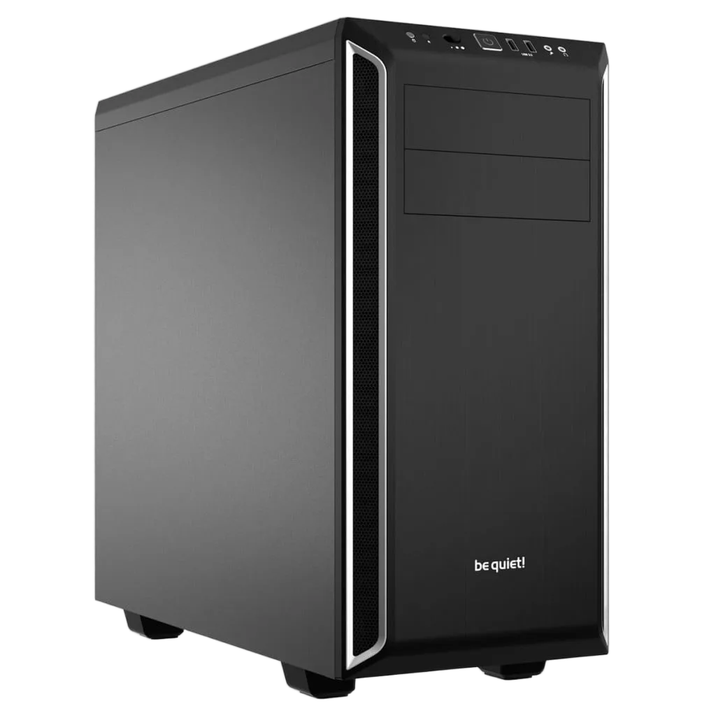 be quiet! Pure Base 600 Silver BG022, vue 1