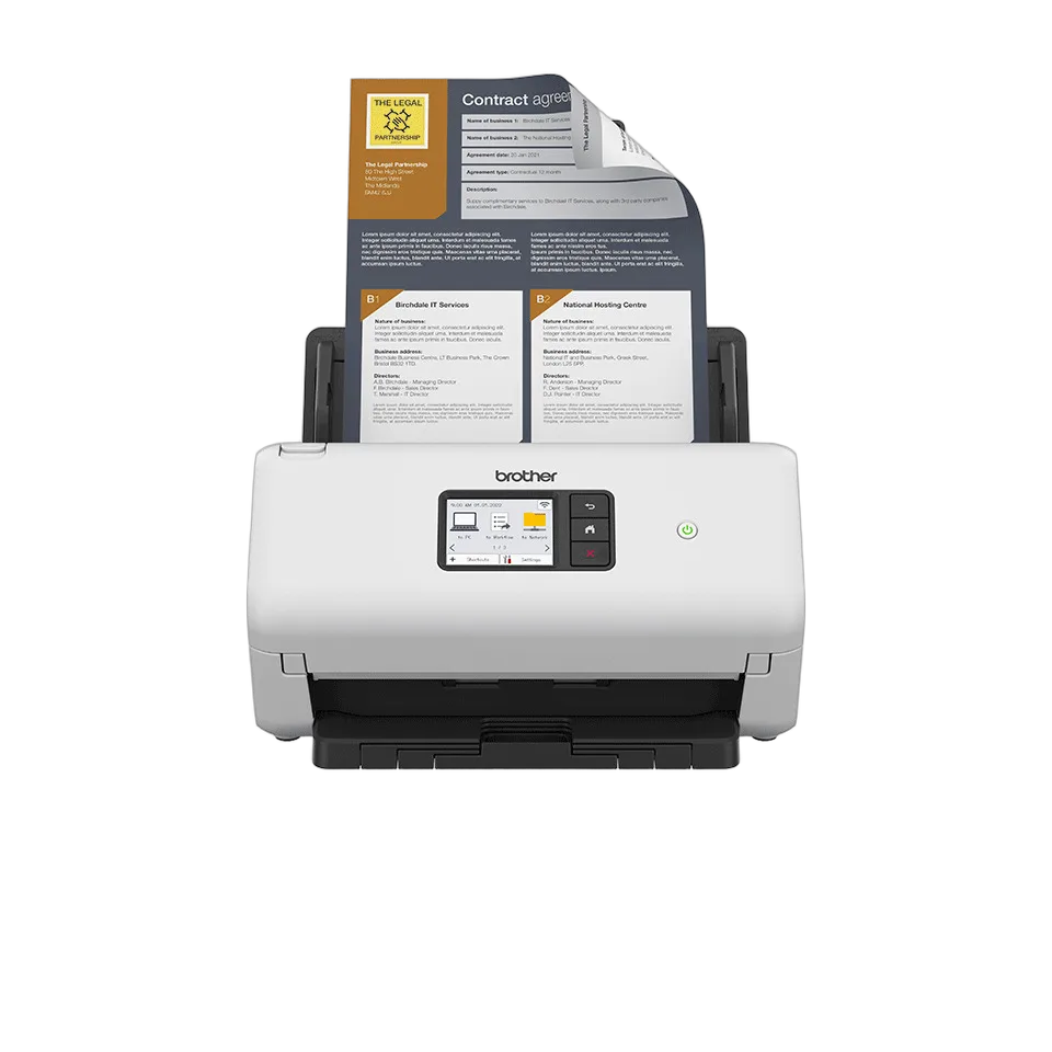 Brother ADS-4550W - Scanner bureautique, vue 1