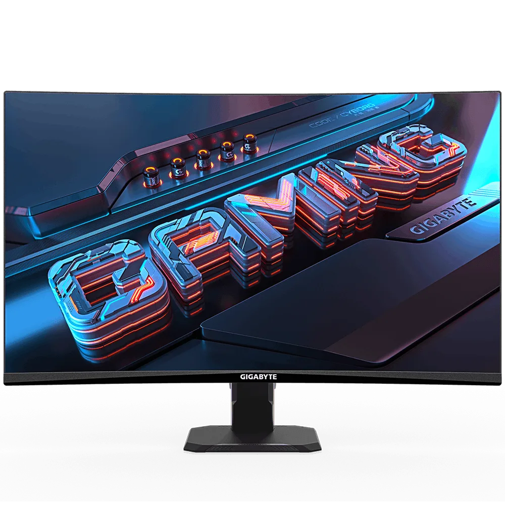 Gigabyte GS27FC - 27" CURVE FHD 180Hz VA 1ms HDR FreeSync Premium, vue 1
