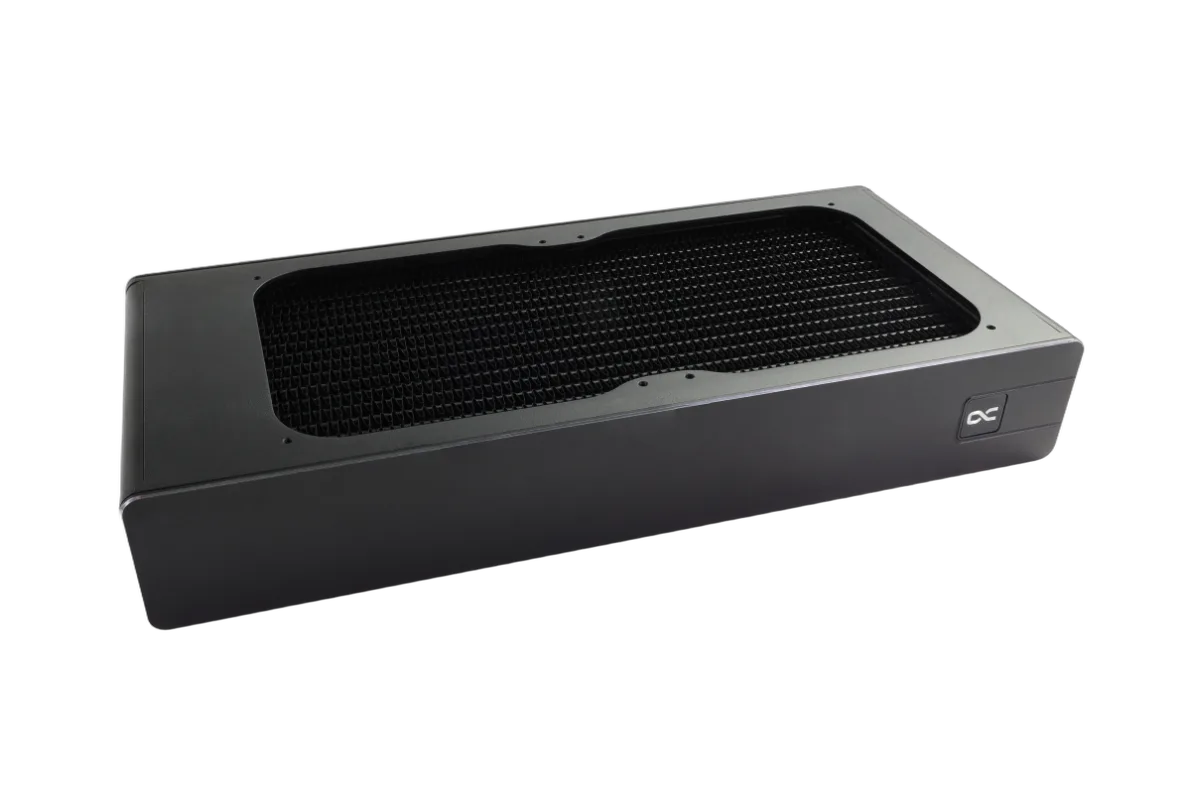 Alphacool Core XT45 Full Copper 240mm Radiator, vue 3
