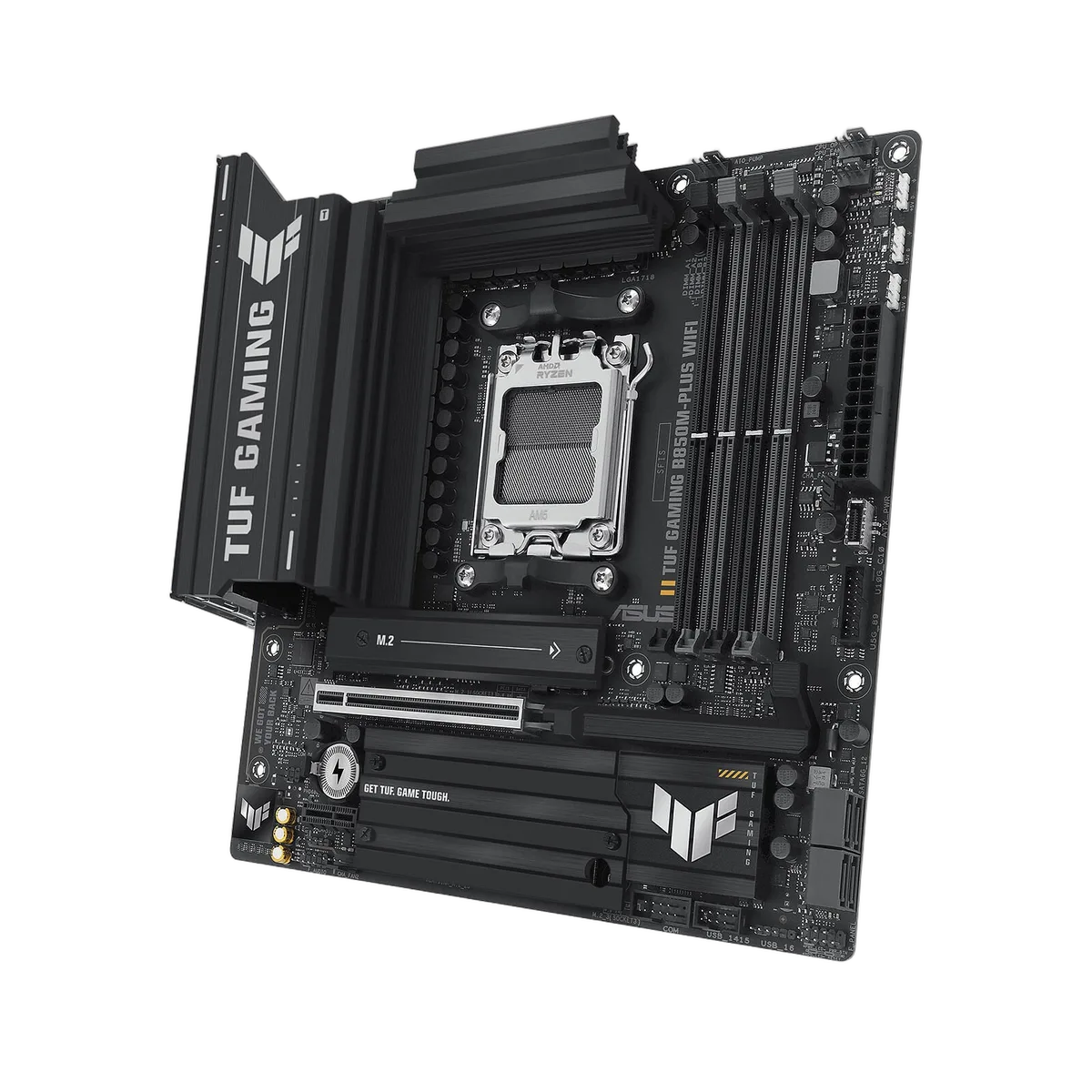 Asus TUF GAMING B850M-PLUS WIFI, vue 4
