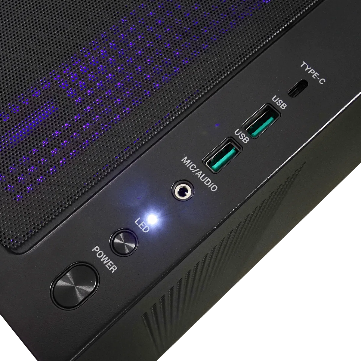 Lustria - R5-8400F/RX9060XT/32Go/1To, vue 5