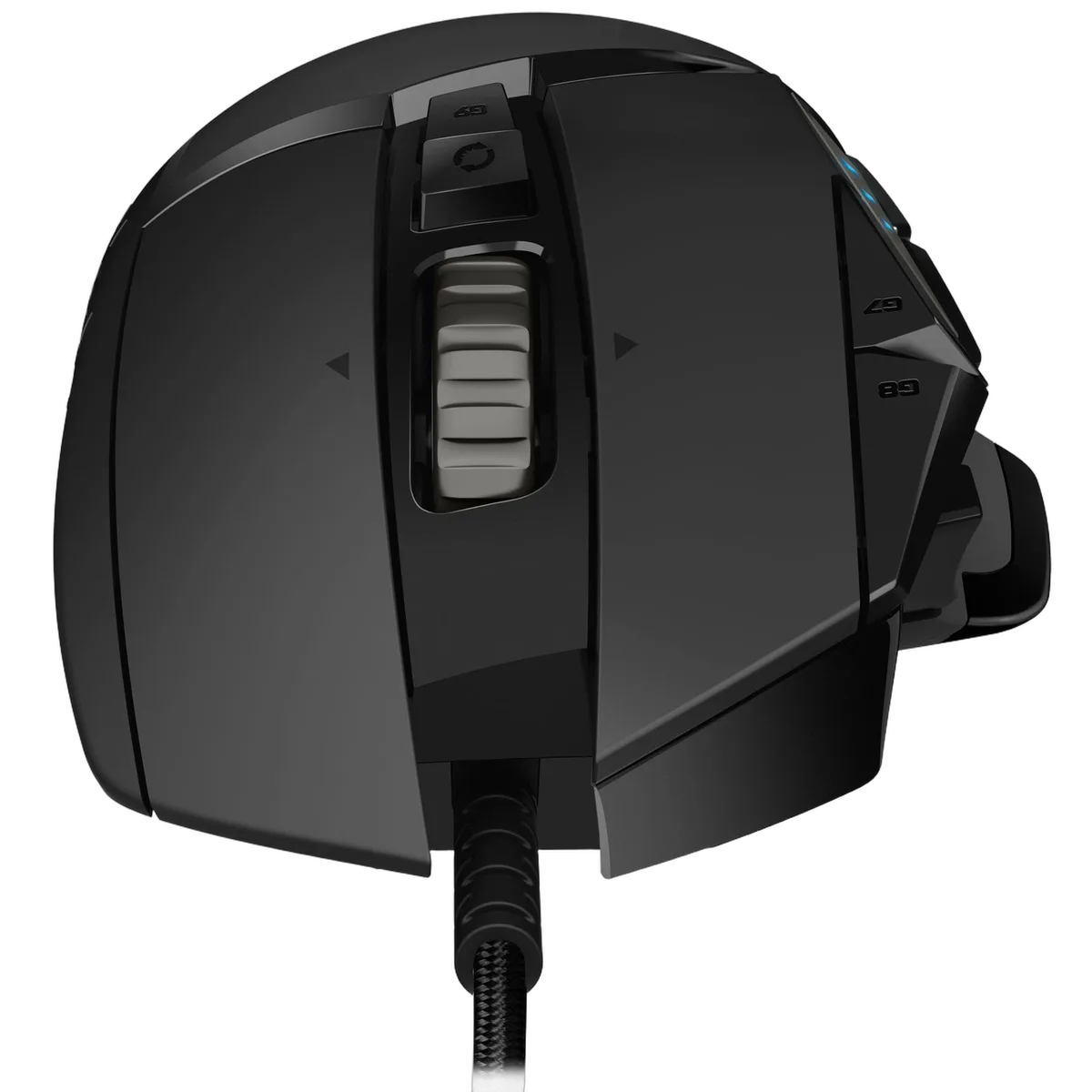 Logitech G502 Hero LightSync, vue 3