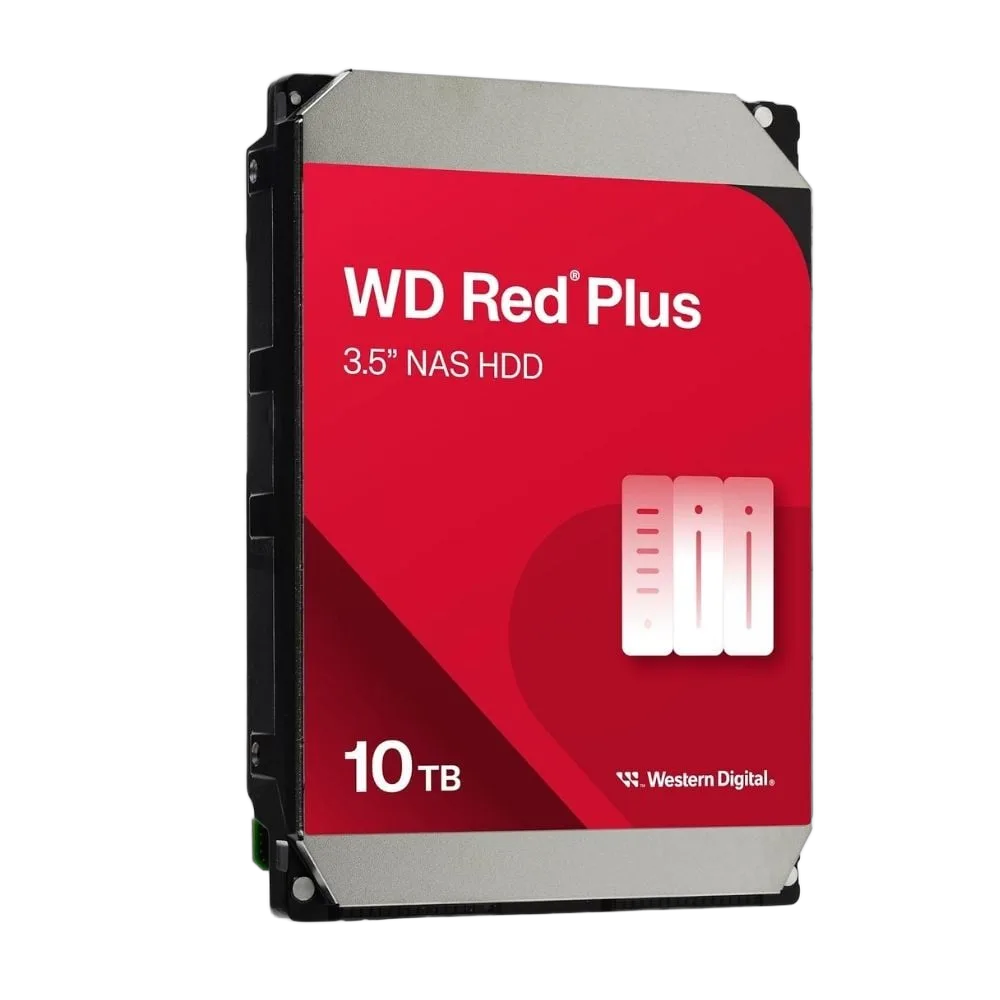 WD 10To RED PLUS SATA III 512Mo - WD100EFGX, vue 1