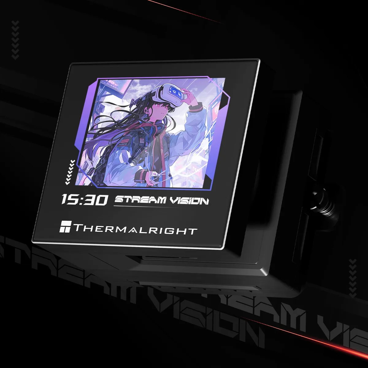 Thermalright Stream Vision 360 - 360mm - Noir, vue 3