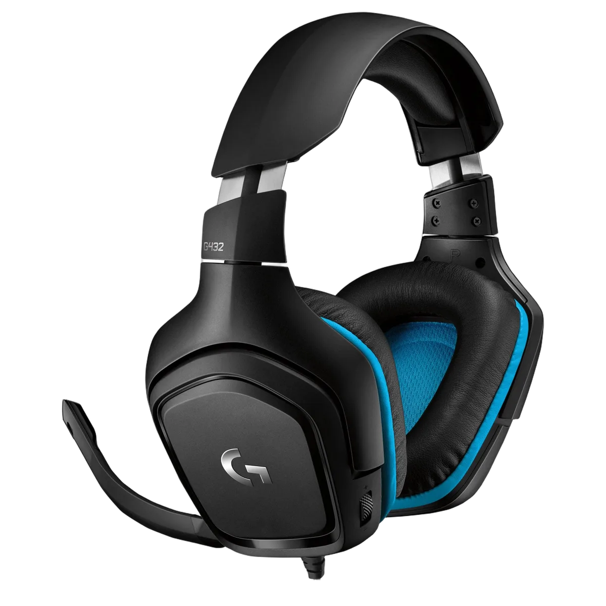 Logitech G432 7.1 - Filaire - Noir, vue 4