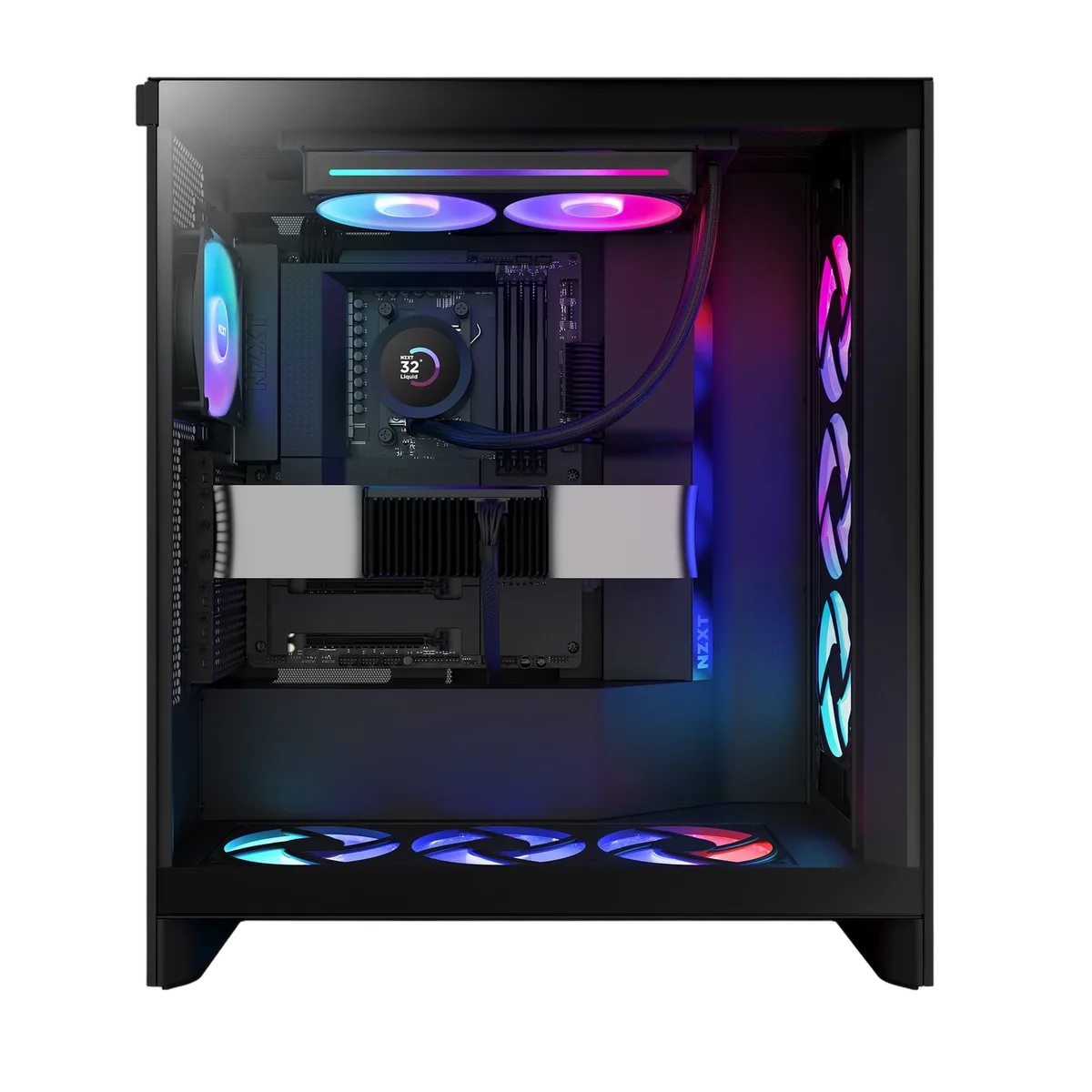 NZXT Kraken Plus 240 RGB - 240mm - Noir, vue 2