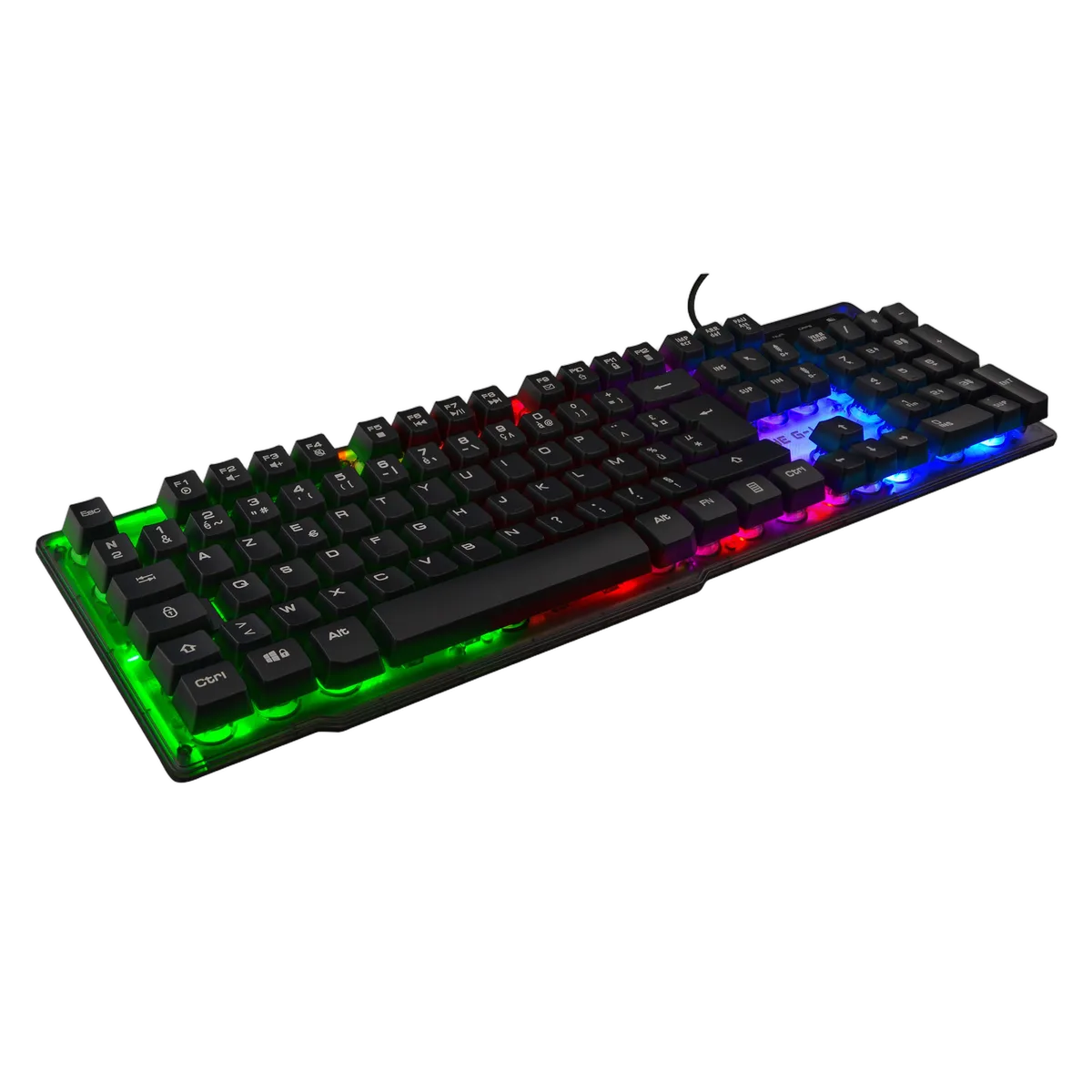 The G-LAB Keyz Neon - Membrane - Filaire - RGB - Noir, vue 2