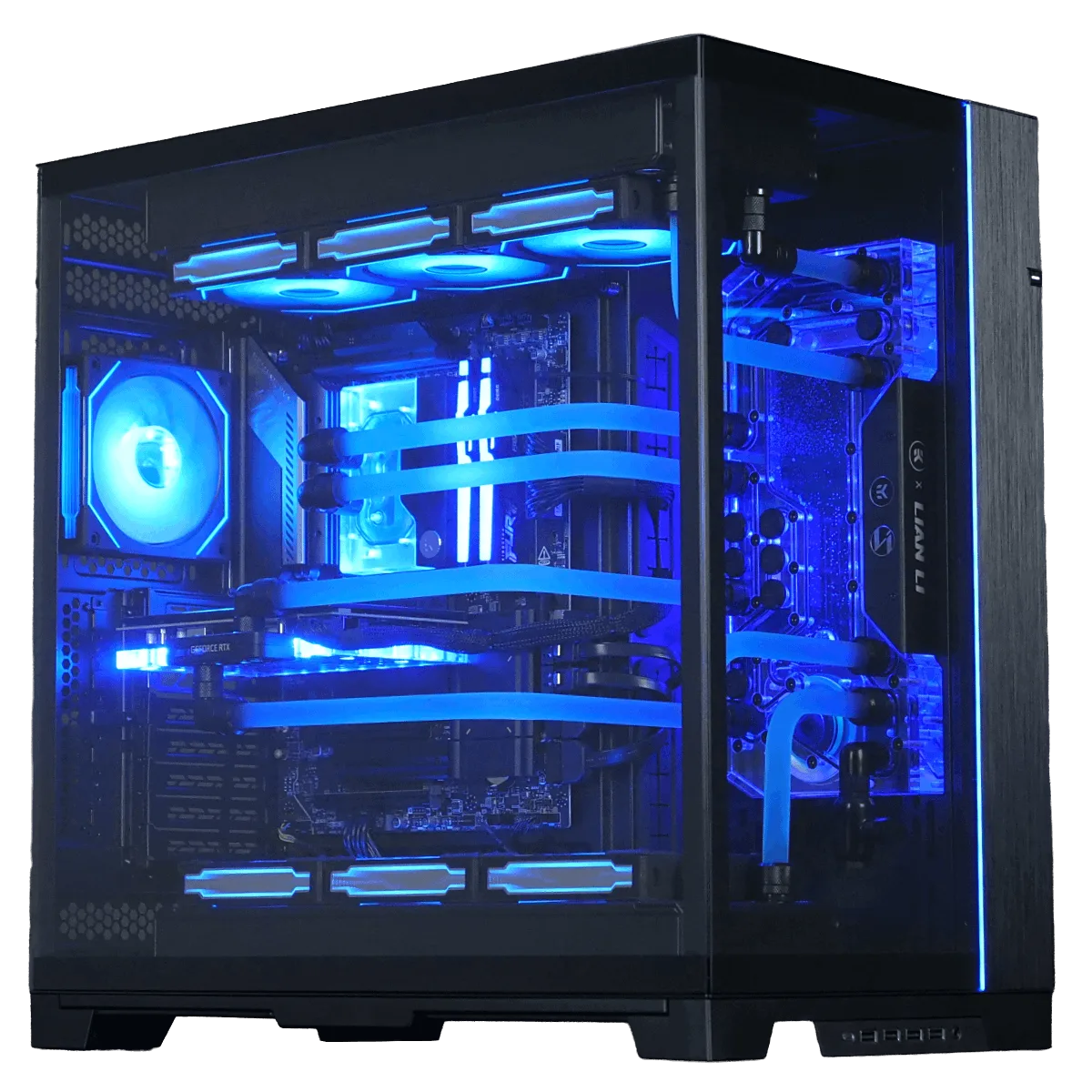 BLUE - 9800X3D/32Go/2To/5080, vue 1