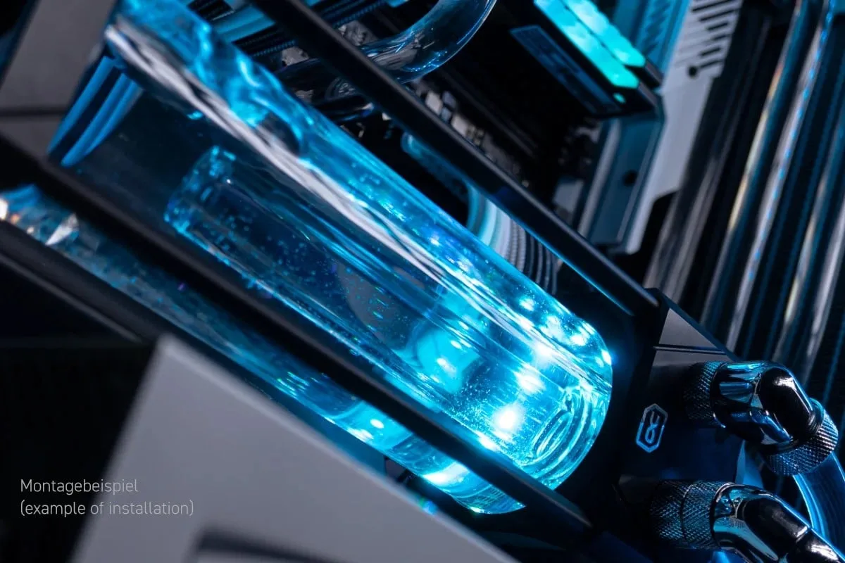 Alphacool Pompe + reservoir Eisbecher Aurora D5 - 250mm, vue 4